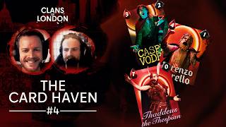 Strategy Card Game Gameplay & Deckbuilding Discussion | The Card Haven #4 | Clans of London