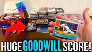 I Paid $40 For This Box Of Sports Cards From Goodwill!