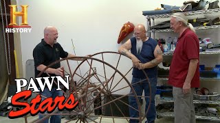 Patented 19th Century Racing Sulky | Pawn Stars