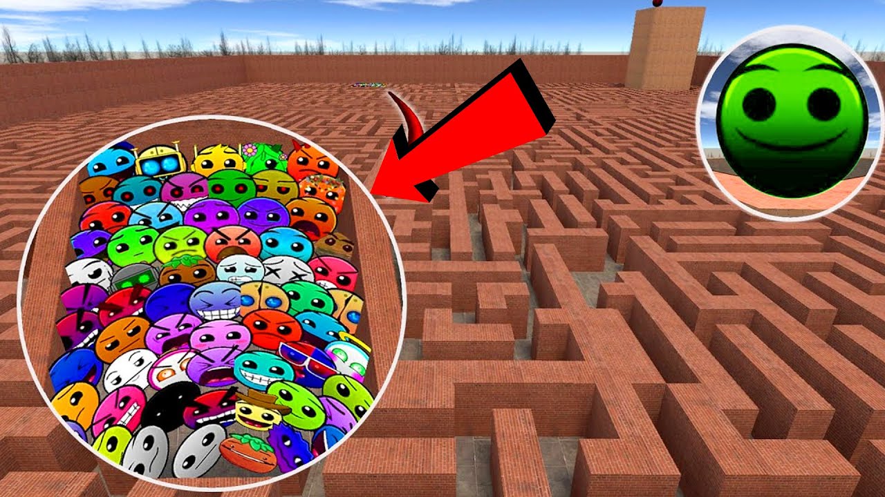 WHAT THEY WANT TO DO WITH GEOMETRY DASH AND LOBOTOMY DASH NEXTBOTS FAMILY? In Garry's Mod