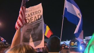 For Cuban Exiles, Relief & Peace Arise After Dictators Death