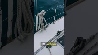 Sail Hack: Stow vs Cleat Your Dock Lines (Fast!)  #sailing #boat #boat