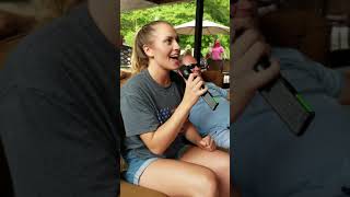 Kayla Pettit singing The Climb
