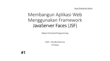 Membuat Aplikasi Web Dinamis dengan JavaServer Faces (JSF) #1