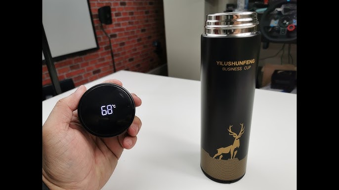 LV Stainless Steel Vacuum Flask Tumbler with LED Temperature