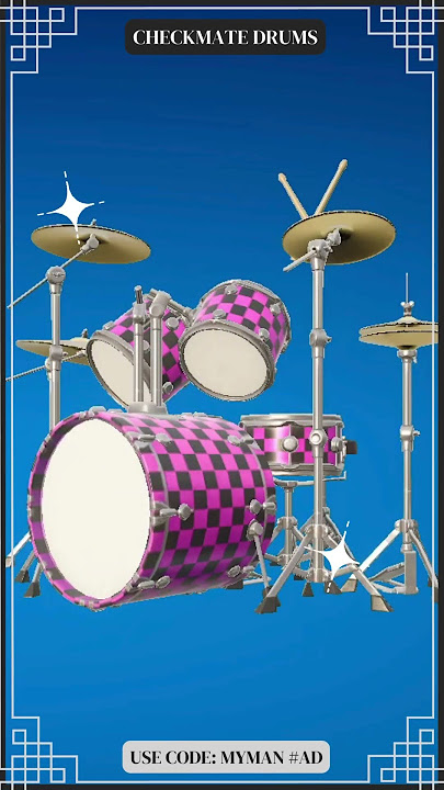 #Fortnite Drums ✔ Checkmate Drums 🥁