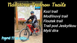 Návštěva Trutnov Trails ... poprvé místní traily na ebiku Trek Rail 9.8 GX AXS Gen 4 (Lava)