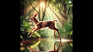 🌿Deer’s Jump Goes VIRAL – You Have to See It! 🦌#deer #jump