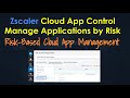Cloud App Control with Risk Profile