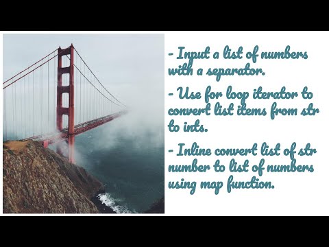 Python unit 3 - Loops & iterators - input a list of numbers