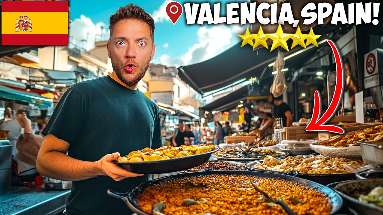 VALENCIA FOOD TOUR in Spain!  (Real Paella, Fideuà, Tapas, Bakeries & More!)