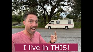 Yes, I live in a van!