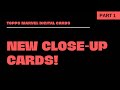 Opening marvel topps new closeup cards digital pack  part 1 shorts youtubeshorts