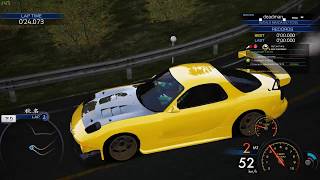 Assetto Corsa Keisuke Takahashi Project D's Mazda RX-7 FD3S drift hotlap word record