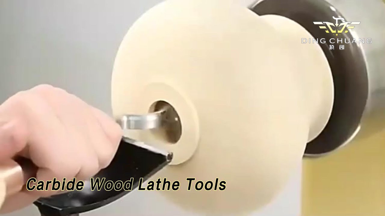 Sharpen Carbide Wood Lathe Tools Mini Size Diamond Shape With Sharp Cutter