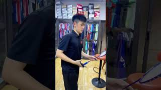 Cắt bộ cước mà rách việc #ezb #badminton