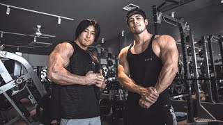 シャイニー薊とカネキンさん合トレ！モチベーション動画！