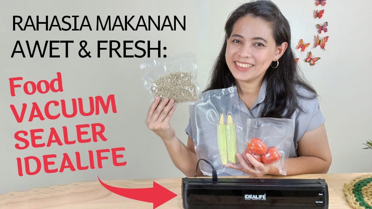 IDEALIFE Vacuum Sealer (IL600) Review by glen_pasaribu YouTube