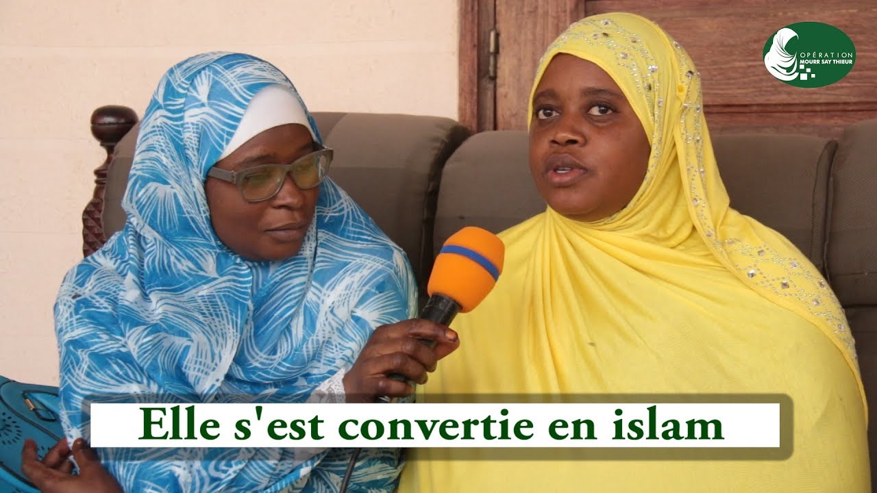 Elle s'est convertie en islam