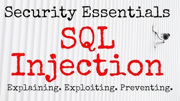 Security Essentials -  SQL Injection