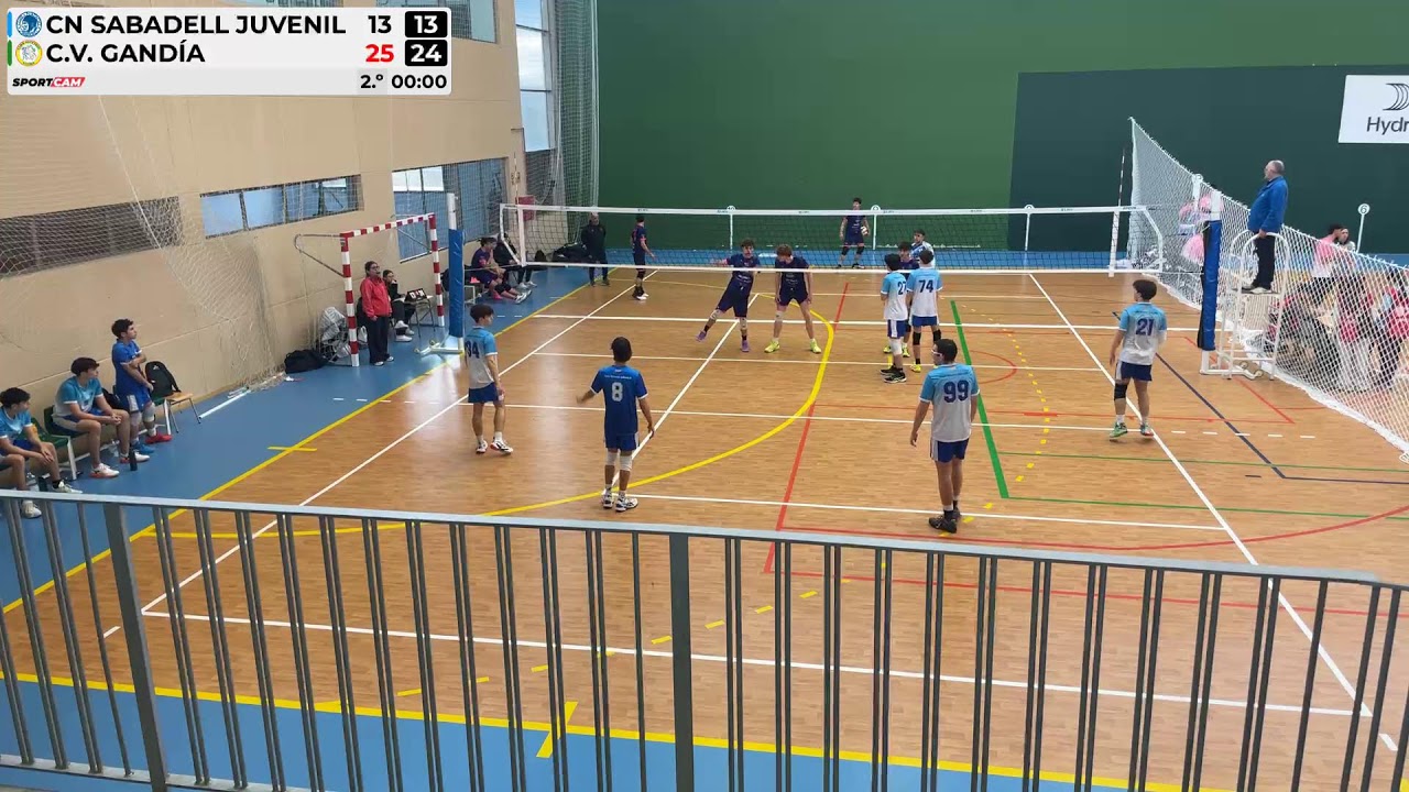 CN Sabadell Juvenil Blau VS C.V. Gandía