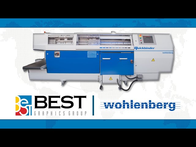 Wohlenberg Quickbinder 5-Clamp Perfect Binder — Best Graphics (USA)