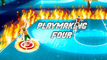 My 99 OVERALL "PLAYMAKING FOUR" REBIRTH BUILD will BREAK NBA 2K22! DRIBBLING CENTER! CURRENT GEN!