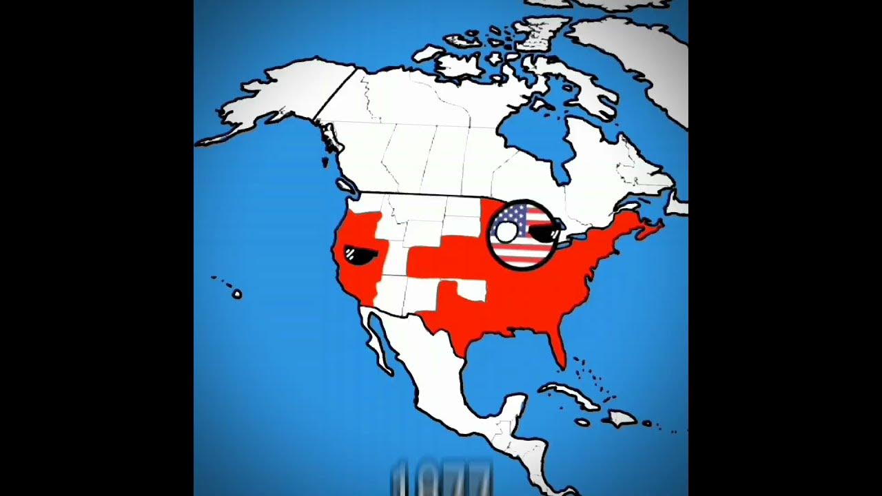 USA history 🇺🇲 #countryballs #history #usa