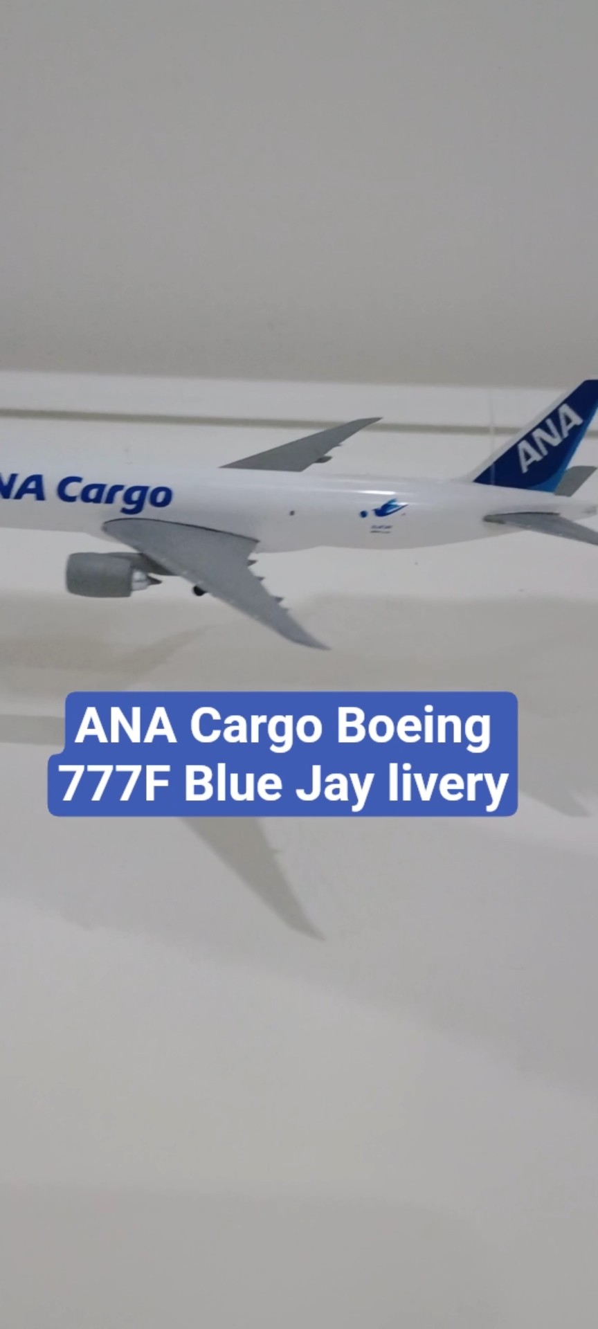 1/500 ANA Cargo Boeing 777 Freighter Blue Jay livery - YouTube