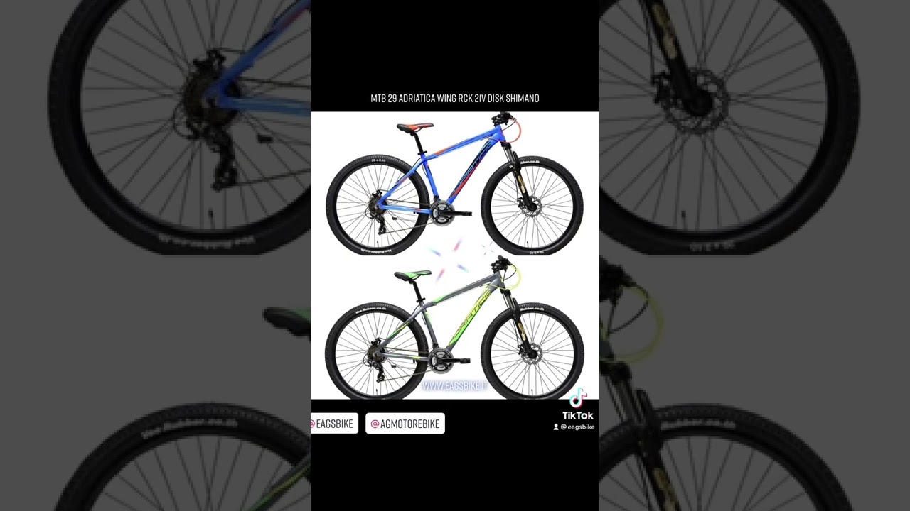MTB 29 ADRIATICA WING RCK 21V SHIMANO DISK - YouTube
