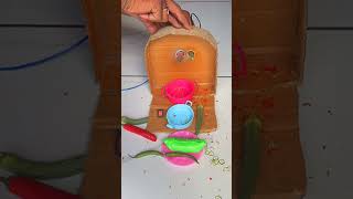 Chilli Cutter Machine diy project At Home With Dc skillman motor #youtubeshorts #shorts #dcmotor #dc