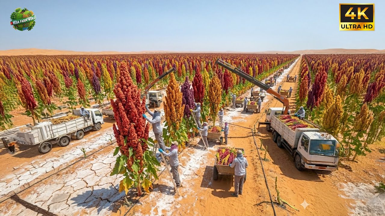 The Salt Flat Quinoa – Farming Superfoods on a Dried-Out Ancient Ocean Floor
