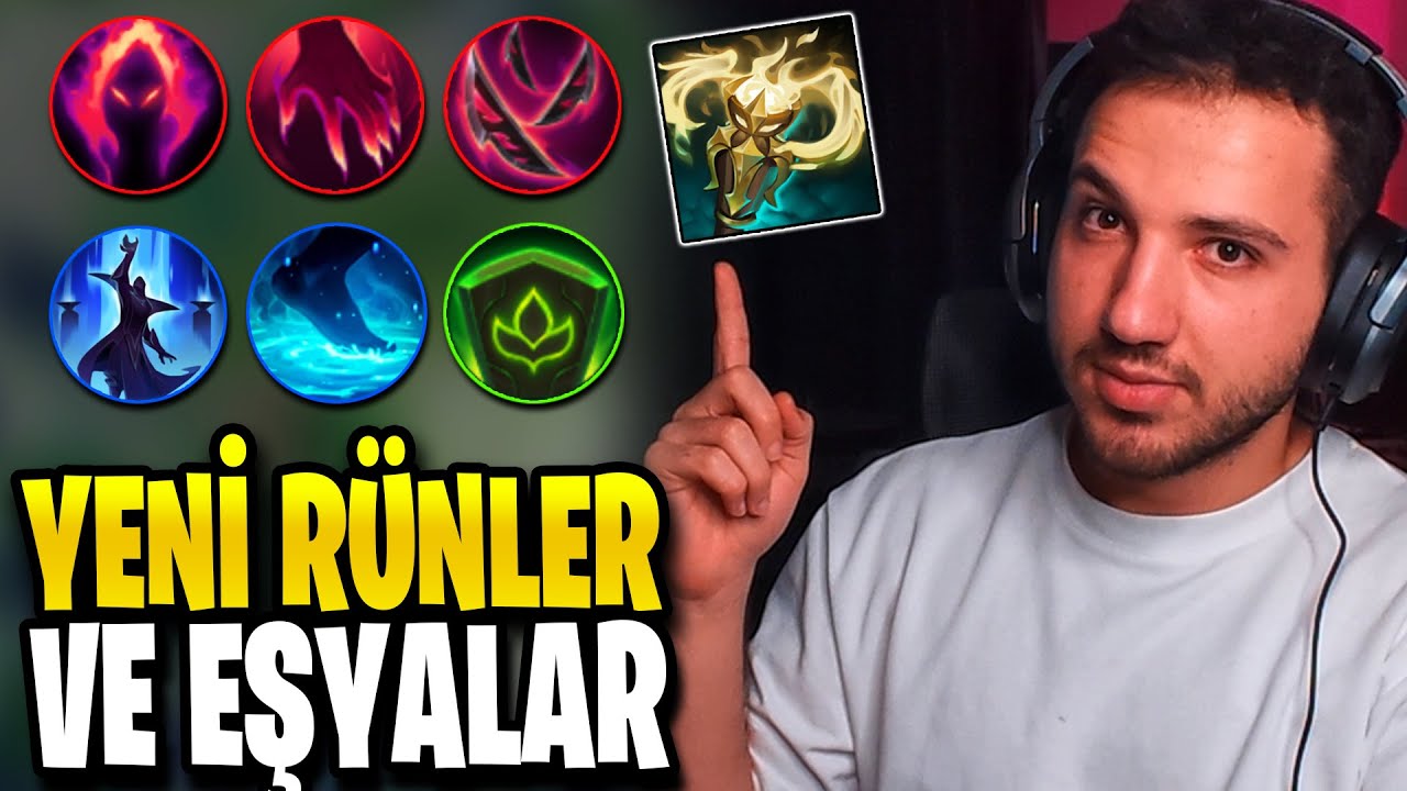 Wild Rift'e Kara Hasat Geliyor! | 6.3 Yamasındaki Yeni Rünler & Eşyalar | Creed WR