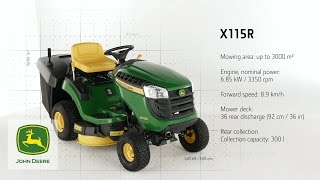 Trattorino Tosaerba di John Deere X115R