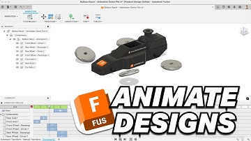 Getting Started Creating ANIMATIONS in Fusion 360 - Beginners Start Here!