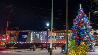 Holiday Trains on Long Island Rail Road, Metro North, and the Subway @JBS319