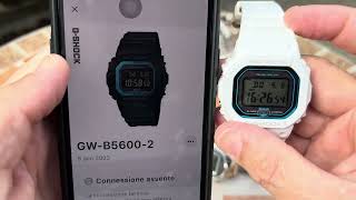 G-Shocks “square” & Casiotron with Bluetooth MB6 Tough Solar - quick compare and app connection demo