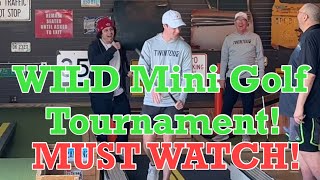 Can any fans beat us in the Second Twin Tour Mini Golf Tournament? - MUST WATCH!!