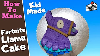 Loot Llama Cake Decorating for Beginners - Fortnite Cake Tutorial - Cake Decorating Video Caketastic