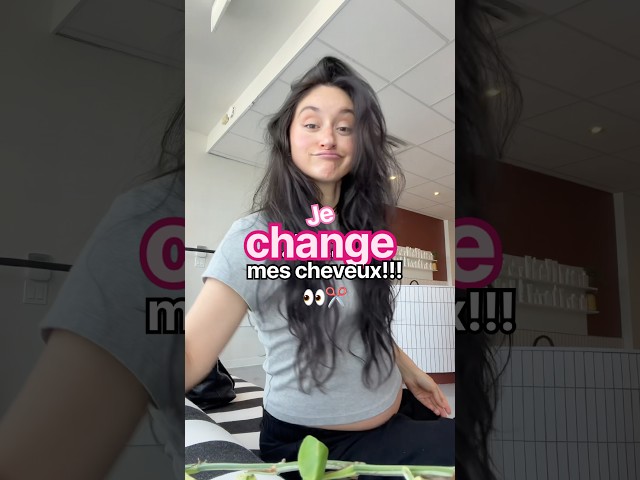 Le résultat est trop cute 💖 #cheveux #transformation #coiffeuse