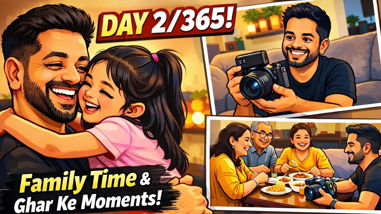 Day 2/365 | Family Time ❤️ Ghar Ke Real Moments | Daily Vlog India