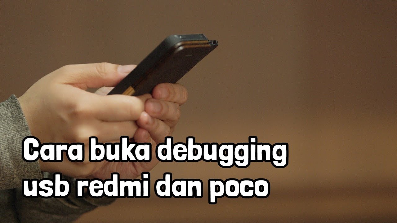 Cara buka debugging usb redmi dan poco - YouTube