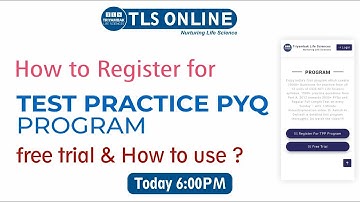 Hoe registreer ik me voor het I Test Practice PYQ-programma | CSIR NET LIFE SCIENCES |