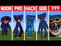 NOOB VS PRO VS HACKER Minecraft Pixel art✨HuggyWuggy