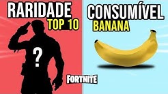 fortnite top 10 skins mais raras e banana na temporada 8 duration 12 23 - fotos de fortnite temporada 8 banana
