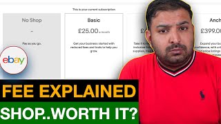 eBay Store Subscription & Fee Explained / Is it worth it?
