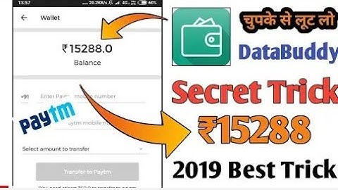 #databuddyappunlimitedtrick {100% WORKING} DataBuddy App Unlimited Trick With Online Script(Proof)