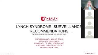 2: Lynch Syndrome Surveillance (Kanth)