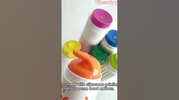 Cosmetic airless bottle pp plastic, different cap and pump head, facial skincare products packaging