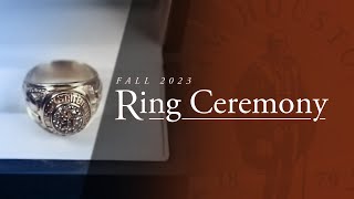 SHSU Fall 2023 Ring Ceremony